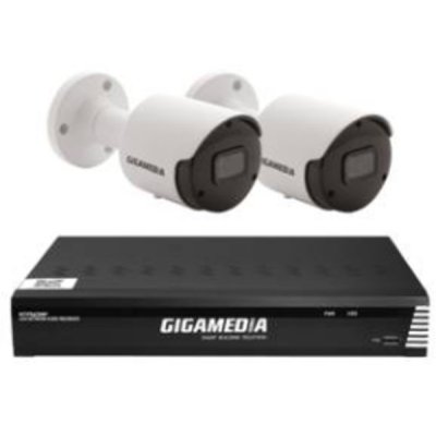 GIGAMEDIA Cameraobservatie set NVR+1TB+5MP
