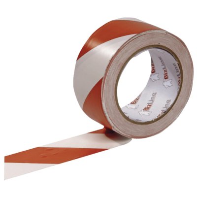 BIZ Signaal tape rood / wit