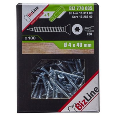 BIZ Schroef 4 x 40 mm torx (100 st)