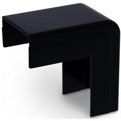 Canalit CS25 Buitenbocht zwart (10 st)