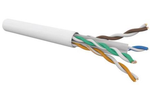 Gigamedia UTP kabel Cat6 wit (Doos 305m)