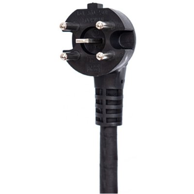 POWER Perilex Aansluitkabel fornuisgroep 2.0 m zwart