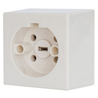 POWER Perilex Contactdoos fornuisgroep wit