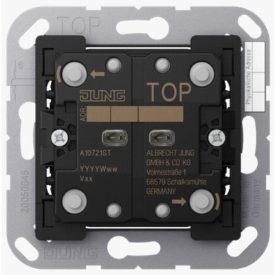 Jung KNX Schakelaar basis 2 voudig