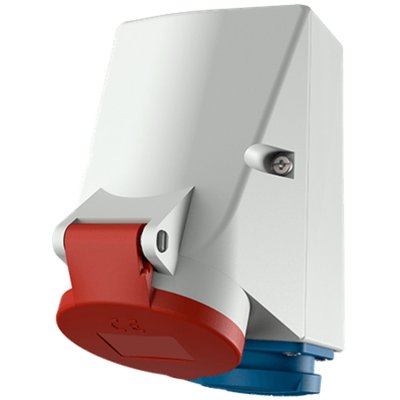 Mennekes CEE Combi 400V+230V grijs