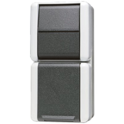 Jung WG800 Combi WCD+schakelaar