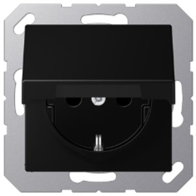 Jung A550 WCD+klepdeksel zwart