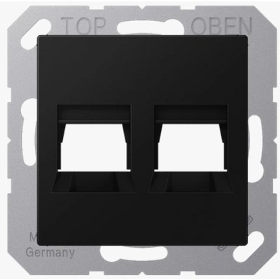 Jung A550 Data inzet 2v zwart