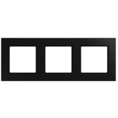 Jung A550 Afdekraam 3v zwart