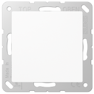 Jung AS500 Afdekkap blind wit